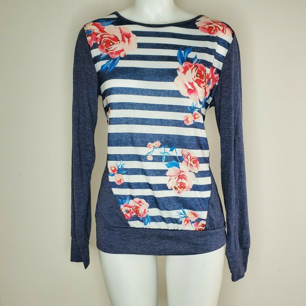 Soteer womens long sleeve tshirt Top Size M
